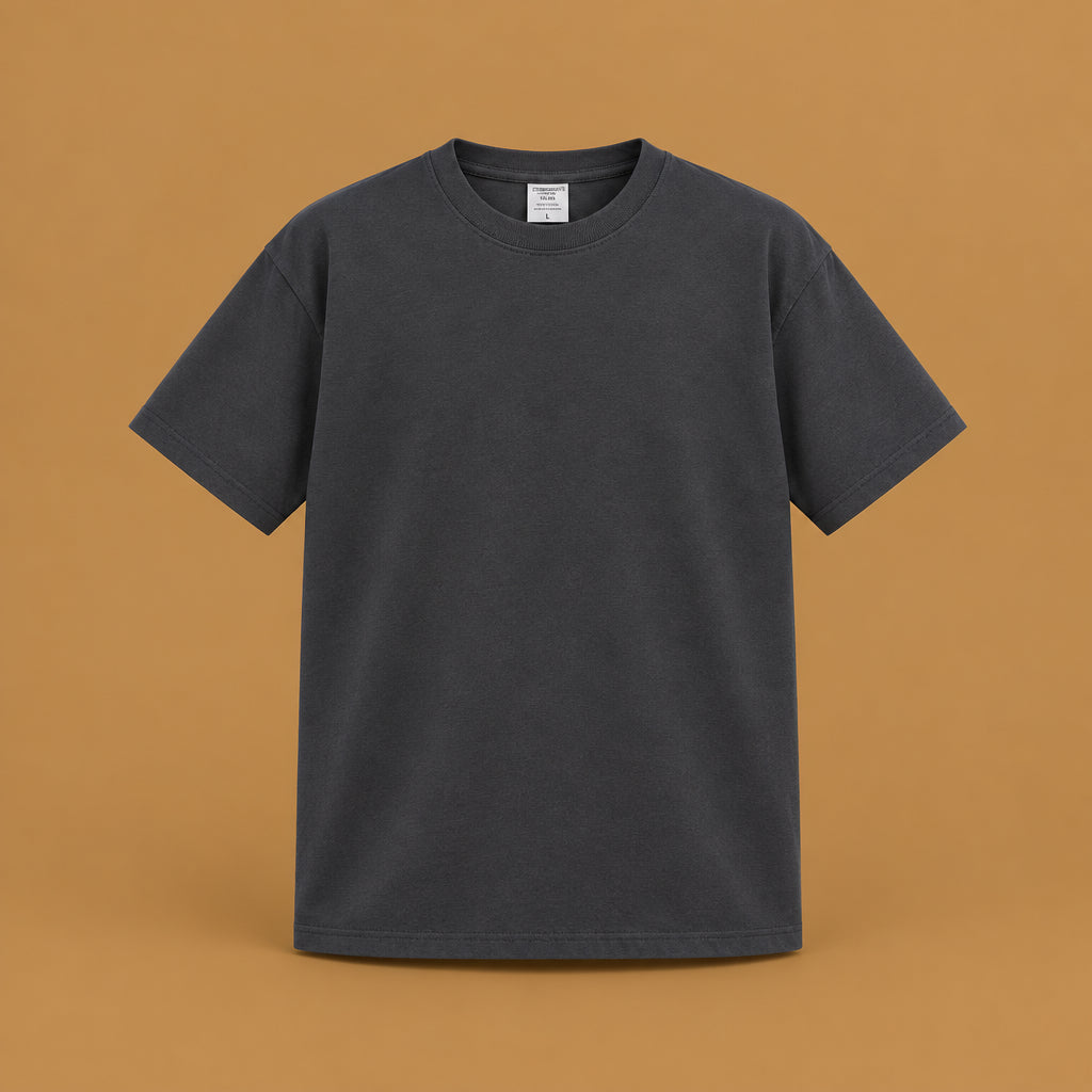 Everyday casual mens breathable pure cotton short-sleeve t-shirt providing exceptional comfort, flexibility, and a stylish modern silhouette