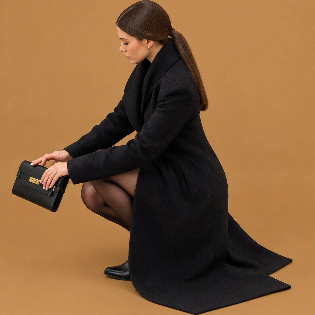 Modern casual waist cinching double breasted trench coat for fall designed for active lifestyle events, offering maximum flexibility and lightweight daily warmth