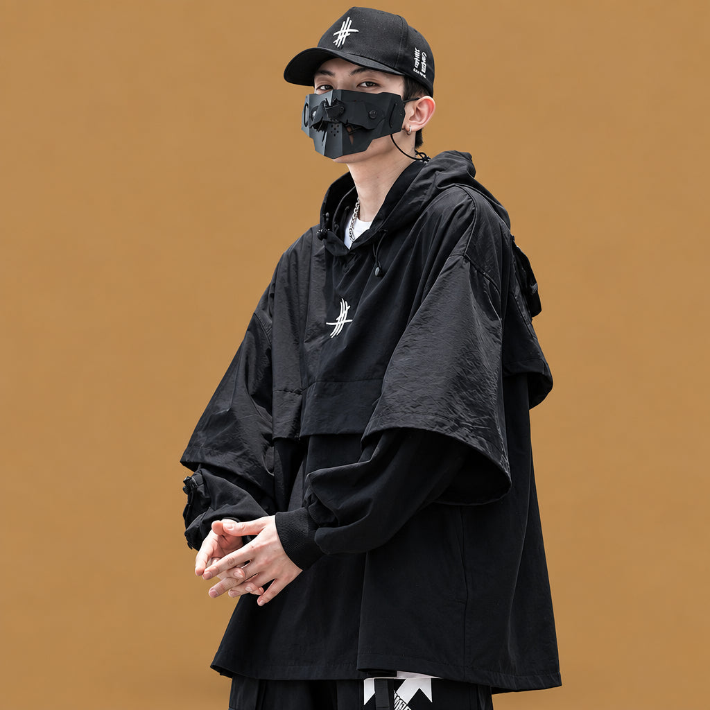 Modern classic mens long hooded trench coat casual black designed for active lifestyle events, offering maximum flexibility and lightweight daily warmth