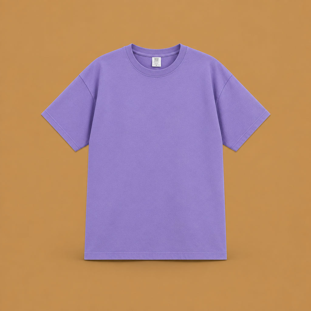 Chic mens breathable pure cotton short-sleeve t-shirt acting as a versatile wardrobe staple with a smooth finish and effortless casual elegance