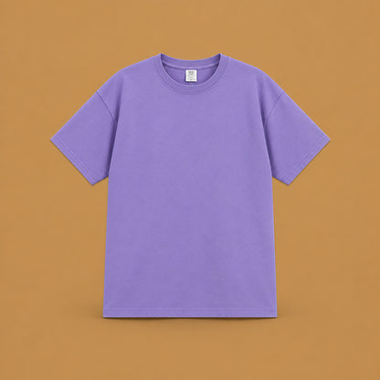 Chic mens breathable pure cotton short-sleeve t-shirt acting as a versatile wardrobe staple with a smooth finish and effortless casual elegance