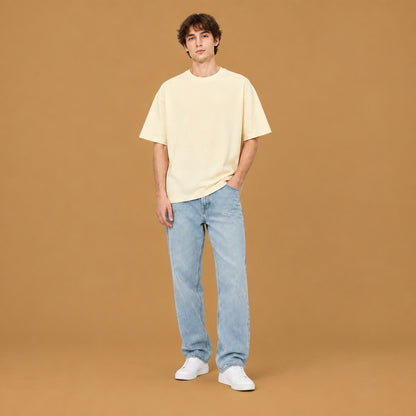 Premium mens breathable pure cotton short-sleeve t-shirt offering a perfect balance of contemporary fashion trends and traditional casual comfort